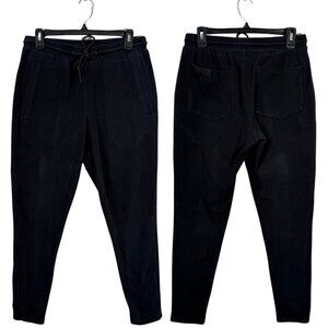 Alphalete Jogger Sweatpants Women's Medium Black Activewear Pockets Drawstring